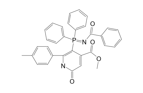 METHYL-5-[BENZOYLIMINO-(DIPHENYL)-LAMBDA(5)-PHOSPHANYL]-2-OXO-6-(P-TOLYL)-2,3-DIHYDROPYRIDINE-4-CARBOXYLATE