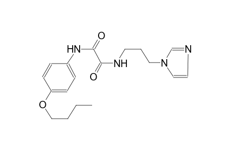 Oxamide, N-(4-butoxyphenyl)-N'-[3-(1-imidazolyl)propyl]-