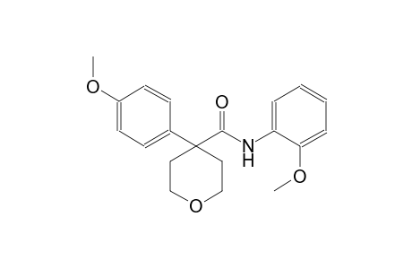 N-(2-methoxyphenyl)-4-(4-methoxyphenyl)tetrahydro-2H-pyran-4-carboxamide