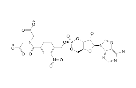 ADENOSINE-3',5'-CYCLIC-[R-(P)]-[4-[N,N-BIS-(CARBOXYMETHYL)-CARBAMOYL]-2-NITROPHENYL]-METHYL-PHOSPHONATE