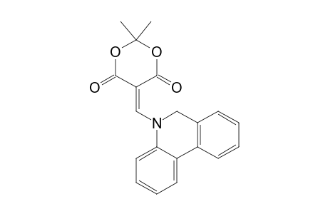 1,3-Dioxane-4,6-dione, 2,2-dimethyl-5-(5(6H)-phenanthridinylmethylene)-