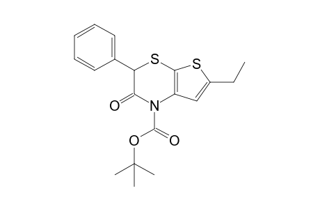 tert-Butyl 6-Ethyl-2-oxo-3-phenyl-2,3-dihydro-1H-thieno[2,3-b][1,4]thiazin-1-carboxylate