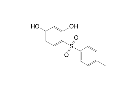 4-(4-Methylphenyl)sulfonylbenzene-1,3-diol