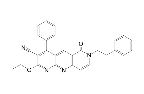 3-Cyano-2-ethoxy-6-oxo-6,7-dihydro-4-phenyl-7-(2-ethylphenyl)-1,7,10-anthyridine