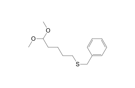 Benzyl 5,5-Dimethoxypentyl Sulfide