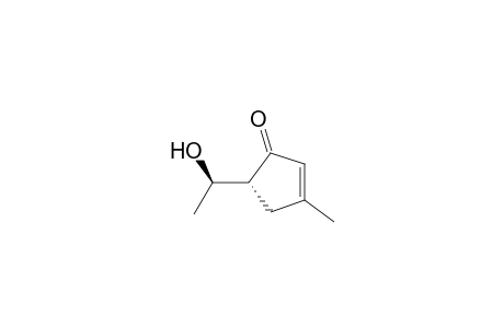 2-Cyclopenten-1-one, 5-(1-hydroxyethyl)-3-methyl-, (R*,R*)-