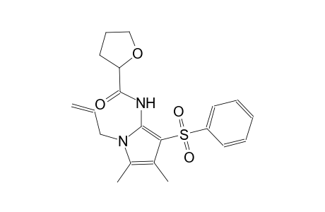2-furancarboxamide, N-[4,5-dimethyl-3-(phenylsulfonyl)-1-(2-propenyl)-1H-pyrrol-2-yl]tetrahydro-