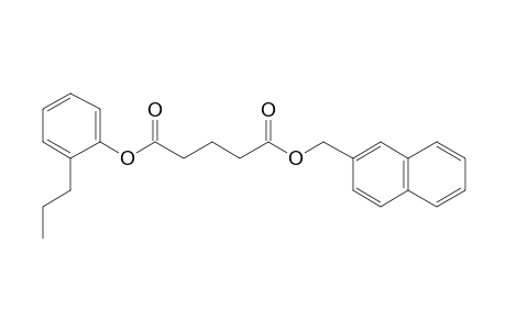 Glutaric acid, naphth-2-ylmethyl 2-propylphenyl ester