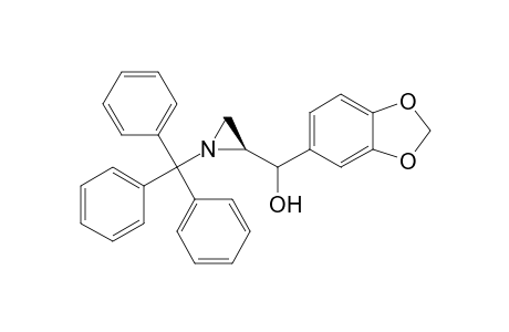(2S)-1-(3,4-Methylenedioxyphenyl)-2,3-(N-triphenylmethylepimino)-1-propanol