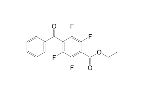 Ethyl 4-benzoyl-2,3,5,6-tetrafluorobenzoate