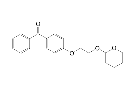 2-(4-Benzoylphenoxy)ethyl tetrahydro-2H-pyran-2-yl ester
