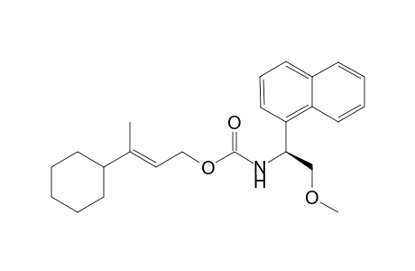 (E)-(S)-3-Cyclohexyl-2-butenyl N-[2-Methoxy-1-(1-naphthyl)ethyl] Carbamate