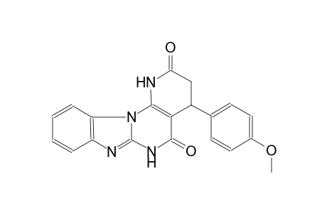 pyrido[3',2':5,6]pyrimido[1,2-a]benzimidazole-2,5(1H,6H)-dione, 3,4-dihydro-4-(4-methoxyphenyl)-