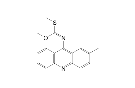 O-METHYL-S-METHYL-N-(2-METHYLACRIDIN-9-YL)-IMINOTHIOCARBONATE