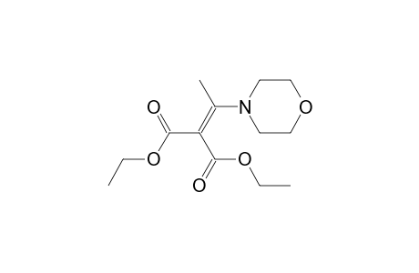 2-(1-morpholinoethylidene)malonic acid diethyl ester
