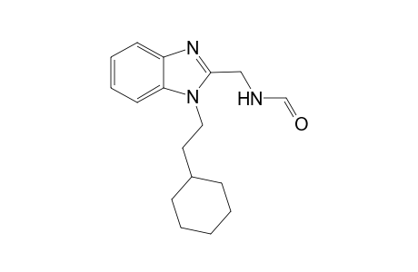Formamide, N-[[1-(2-cyclohexylethyl)-1H-1,3-benzimidazol-2-yl]methyl]-