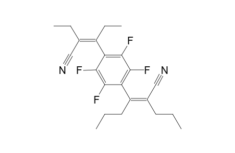 (Z)-3-(4-((Z)-4-cyanohex-3-en-3-yl)-2,3,5,6-tetrafluorophenyl)-2-propylhex-2-enenitrile
