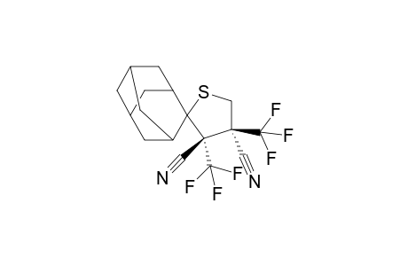 (trans)-3',4'-bis(Trifluoromethyl)-spiro[adamantane-2,2'-thiolane]-3',4'-dicarbonitrile