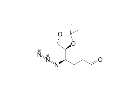 (4R,5S)-4-Azido-5,6-(isopropylidenedioxy)hexanal