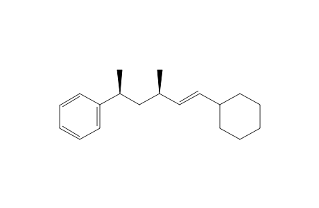 [(E,1S,3R)-5-cyclohexyl-1,3-dimethyl-pent-4-enyl]benzene