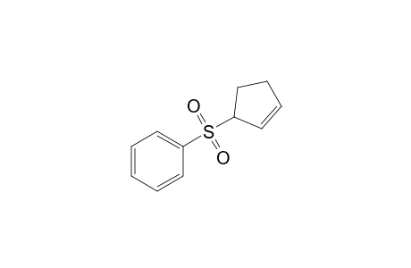 3-(Phenylsulfonyl)cyclopent-1-ene