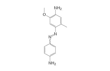 Benzenamine, 4-[(4-aminophenyl)azo]-2-methoxy-5-methyl-