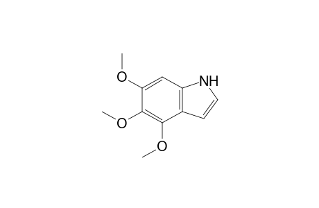 4,5,6-trimethoxy-1H-indole