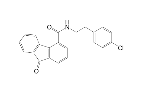 9H-Fluorene-4-carboxylic acid, 9-oxo-, [2-(4-chlorophenyl)ethyl]amide