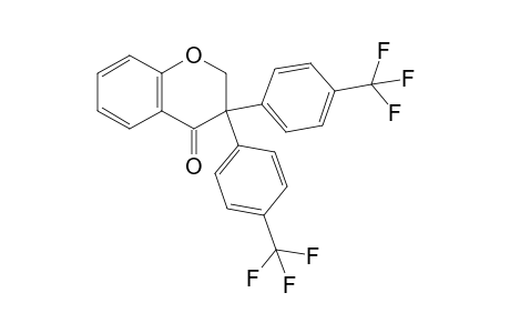 3,3-Bis[4-(trifluoromethyl)phenyl]chroman-4-one