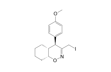 (REL)-(4S,4AR,8AR)-3-(IODOMETHYL)-4-(4-METHOXYPHENYL)-4A,5,6,7,8,8A-HEXAHYDRO-4H-1,2-BENZOXAZINE