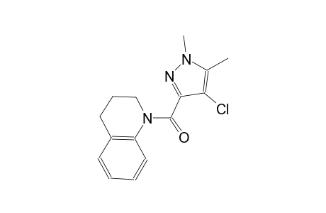 1-[(4-chloro-1,5-dimethyl-1H-pyrazol-3-yl)carbonyl]-1,2,3,4-tetrahydroquinoline