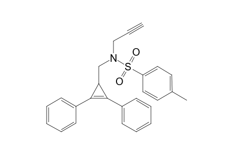 N-((2, 3-Diphenylcycloallyl)methyl)-4-methyl-N-(prop-2-ynyl)benzenesulfonamide