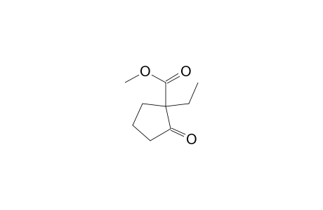 Cyclopentanecarboxylic acid, 1-ethyl-2-oxo-, methyl ester