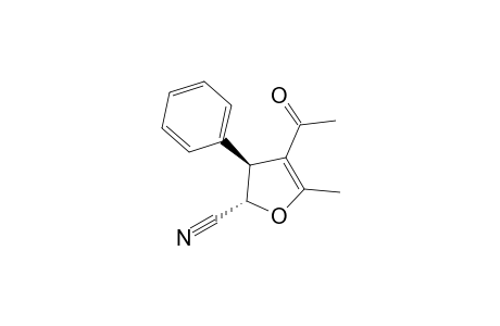 (2S,3S)-4-Acetyl-2-cyano-5-methyl-3-phenyl-2,3-dihydrofuran