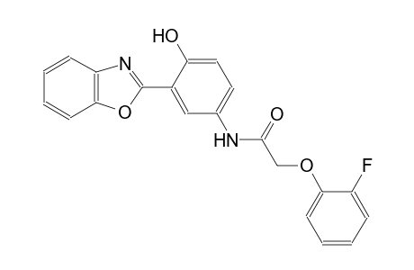 acetamide, N-[3-(2-benzoxazolyl)-4-hydroxyphenyl]-2-(2-fluorophenoxy)-