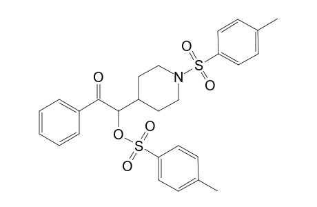 1-{1'-[(p-Methylphenylsulfonylpiperidin-4-yl}-2'-oxo-2'-phenylethyl 4-methylbenzene-1-sulfonate