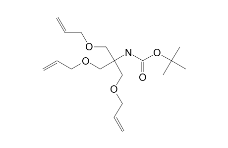 TERT.-BUTYL-1,3-BIS-(ALLYLOXY)-2-(ALLYLOXYMETHYL)-PROPAN-2-YL-CARBAMATE
