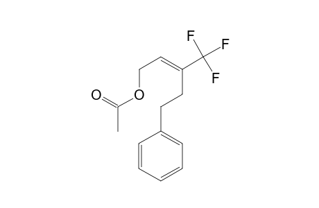 5-PHENYL-3-(TRIFLUOROMETHYL)-2-PENTENYL-ACETATE;(E)-ISOMER