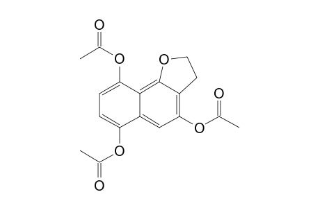4,6,9-Triacetoxy-2,3-dihydronaphtho[1,2-b]furan