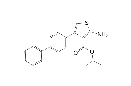 isopropyl 2-amino-4-[1,1'-biphenyl]-4-yl-3-thiophenecarboxylate