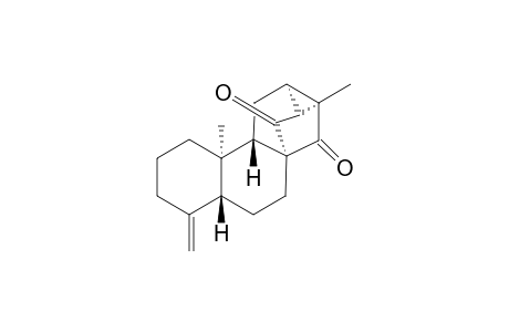 19-nor-ent-Trachylob-4(18)-ene-14,15-dione