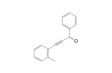 3-(2-methylphenyl)-1-phenylprop-2-yn-1-one