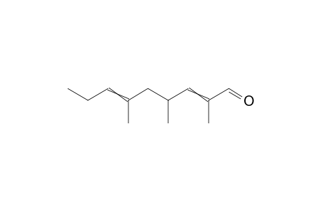2,4,6-Trimethylnona-2,6-dienal