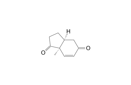 cis-2,3,3a,4-Tetrahydro-7a-methyl-1H-indene-1,5(7aH)-dione