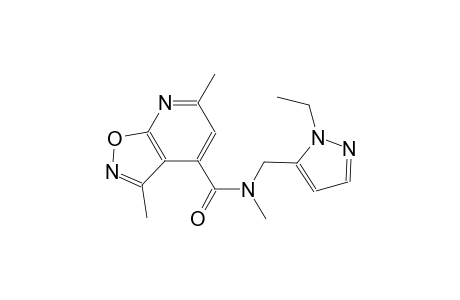 isoxazolo[5,4-b]pyridine-4-carboxamide, N-[(1-ethyl-1H-pyrazol-5-yl)methyl]-N,3,6-trimethyl-