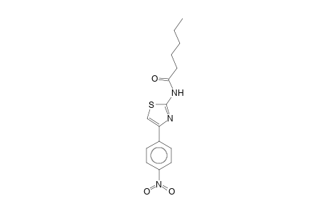 N-[4-(4-nitrophenyl)-1,3-thiazol-2-yl]hexanamide
