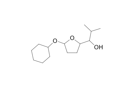 5-Cyclohexoxy-.alpha.-(1-methylethyl)tetrahydrofuran-2-methanol isomer