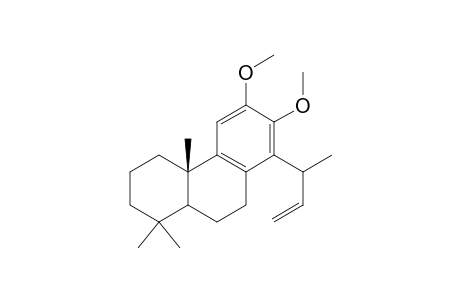 12,13-dimethoxy-14-(1-methylallyl)-podocarpa-8,11,13-triene