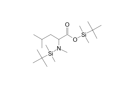 tert-Butyl(dimethyl)silyl 2-[[tert-butyl(dimethyl)silyl](methyl)amino]-4-methylpentanoate