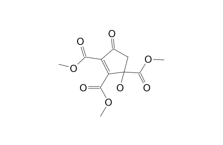 1-Cyclopentene-1,2,3-tricarboxylic acid, 3-hydroxy-5-oxo-, trimethyl ester